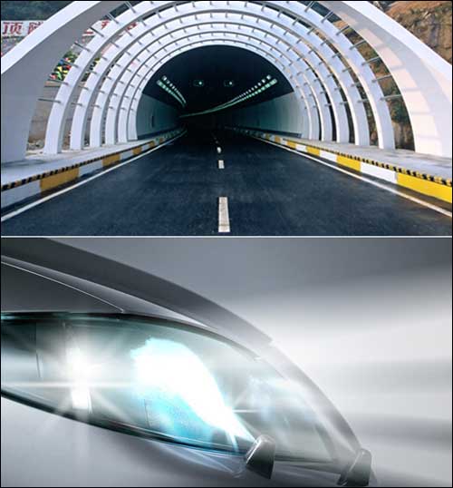 大灯自动开启功能