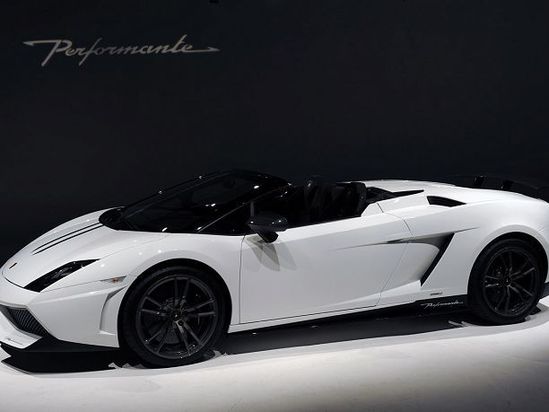 兰博基尼Gallardo LP 570-4敞篷高性能版亮相