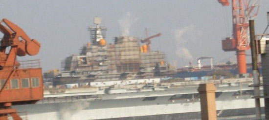 外媒猜测中国首艘航母将搭载24架舰载机