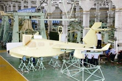 “海鸥”300飞机02架作为静力试验机装配了完整的机身结构和操纵系统。