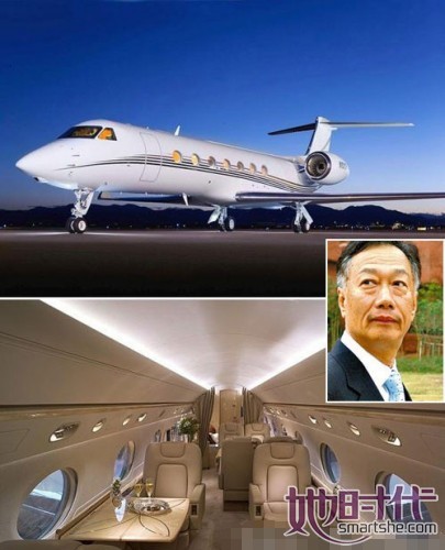 章子怡范冰冰等名人私人飞机大揭秘[图]